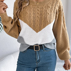 Flora | Chevron Stitch Pullover