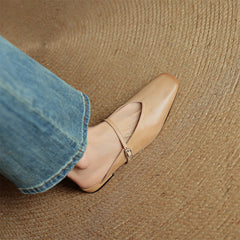 Miral Genuine Leather Mules