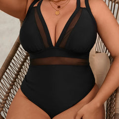 Sophia | Midnight Luxe One-Piece Swimsuit