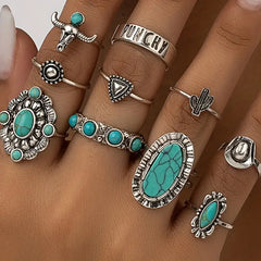 Dakota | 10-Piece Western Ring Set