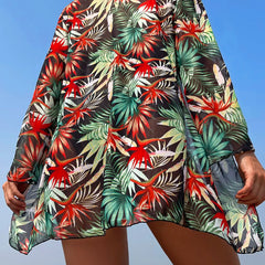 Isabella | Tropical Escape Three-Piece Bikini Set