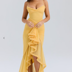 Alexandra | Women's Wedding Guest Lace Ruched Dress