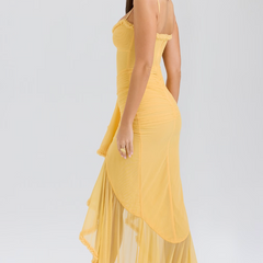 Alexandra | Women's Wedding Guest Lace Ruched Dress