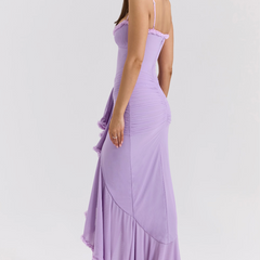 Alexandra | Women's Wedding Guest Lace Ruched Dress