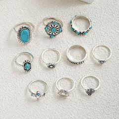 Dakota | 10-Piece Western Ring Set