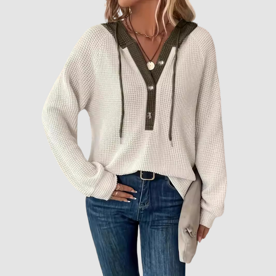 Premium Knitted Long Sleeve Hoodie