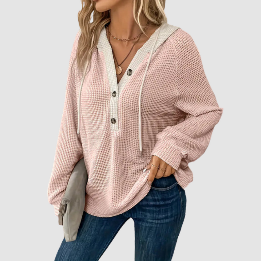 Premium Knitted Long Sleeve Hoodie