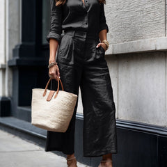 Kayla™ | Capri Pants and Loose Shirt Set