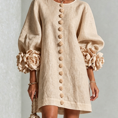 Rosalie | Button-Down Mini Dress