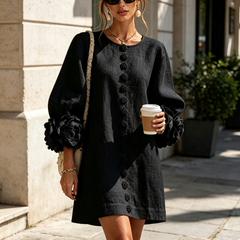 Rosalie | Button-Down Mini Dress
