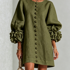Rosalie | Button-Down Mini Dress