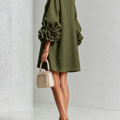 Rosalie | Button-Down Mini Dress