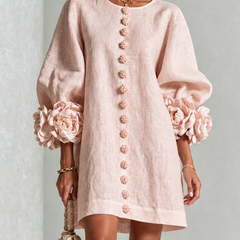 Rosalie | Button-Down Mini Dress