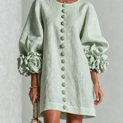 Rosalie | Button-Down Mini Dress