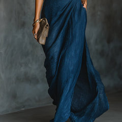 Lucille™ | Elegant Shirt & Long Skirt Set