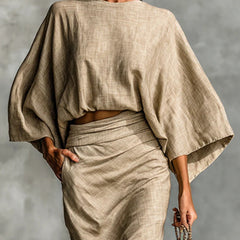 Giulia – Elegant Two-Piece Skirt Set