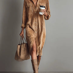 Elle™ | Chic Flared Hem Dress