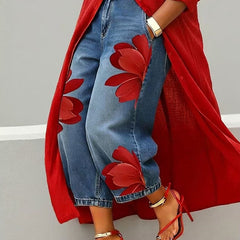 Sophia - Elegant Floral Pants