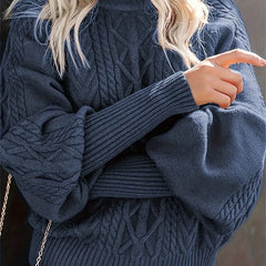 Tinsley - Casual Long Sleeve Knitted Sweater