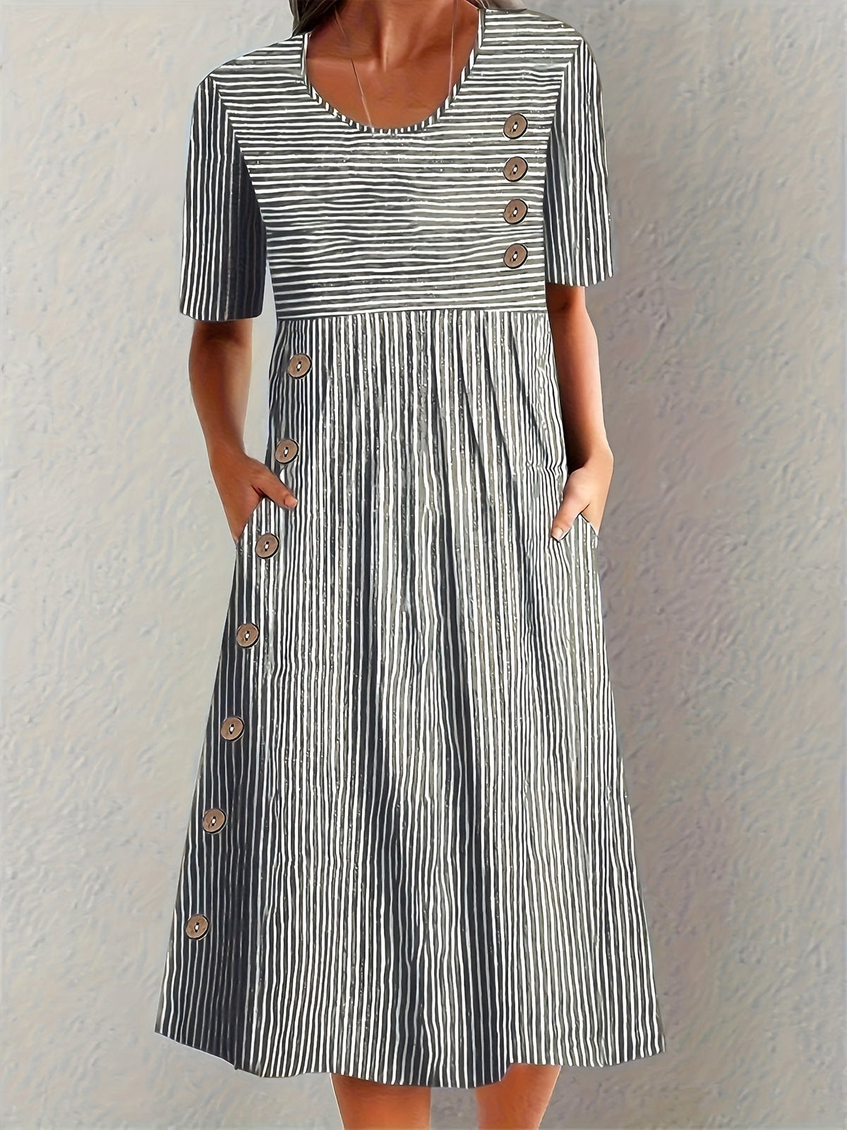 Sofia™ | Striped Summer Dress.