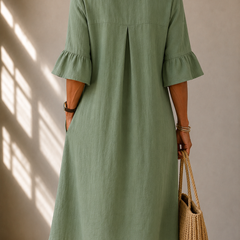 Margaret™ | Button Dress