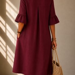 Clara™ | Button Dress