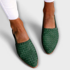 Aurora | Woven Slingback Loafer-