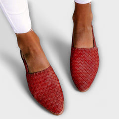 Aurora | Woven Slingback Loafer-