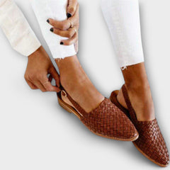 Aurora | Woven Slingback Loafer-