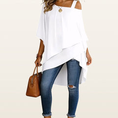 asymmetric-blouse — James & Sarah studio