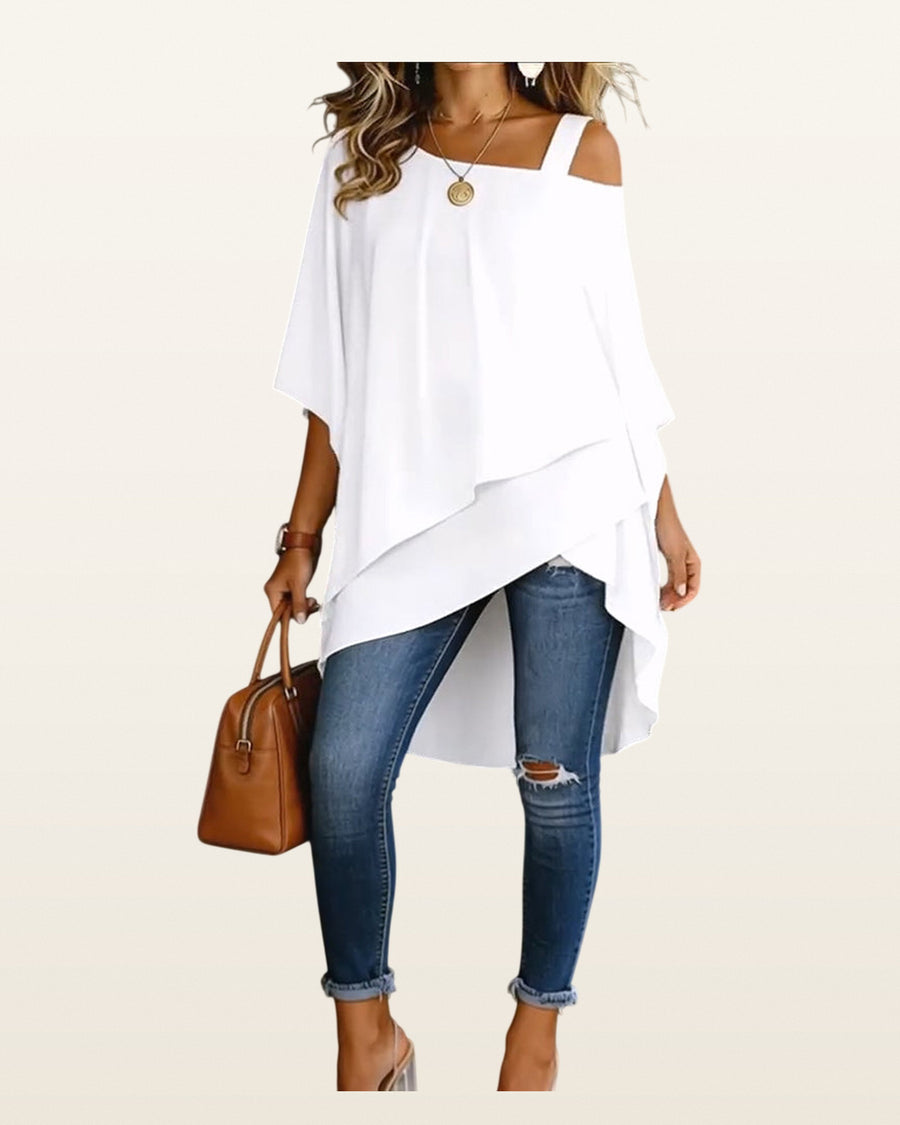 asymmetric-blouse — James & Sarah studio