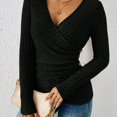 Caroline™ | Tummy Tucking Long Sleeve Top