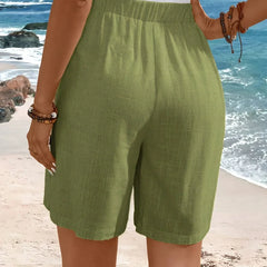 Whitney™ | Comfortable Shorts With Buttons
