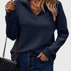 Molly | Elegant Half-Zip Sweater