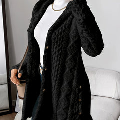 Adriana | Plush Hooded Cardigan