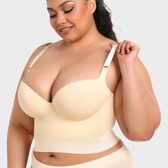 ContourFit™ | Built-In Shapewear Longline Push-Up Bra