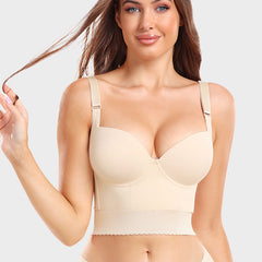 ContourFit™ | Built-In Shapewear Longline Push-Up Bra