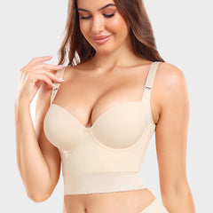 ContourFit™ | Built-In Shapewear Longline Push-Up Bra