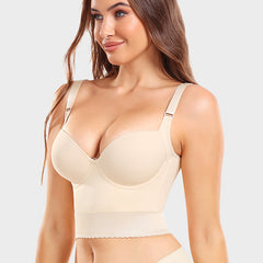 ContourFit™ | Built-In Shapewear Longline Push-Up Bra