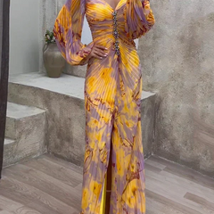 Adelaide | Women's Wedding Guest Lace V-Neck Dress