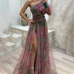 Helen | Elegant Colorful Dress