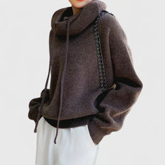 Marie | Cozy Knit Hoodie