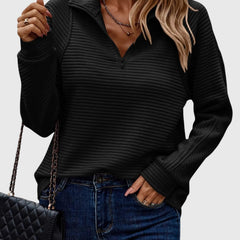 Molly | Elegant Half-Zip Sweater