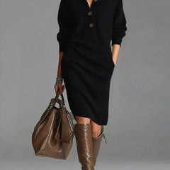 Fatima™ | Chic Sweater Dress