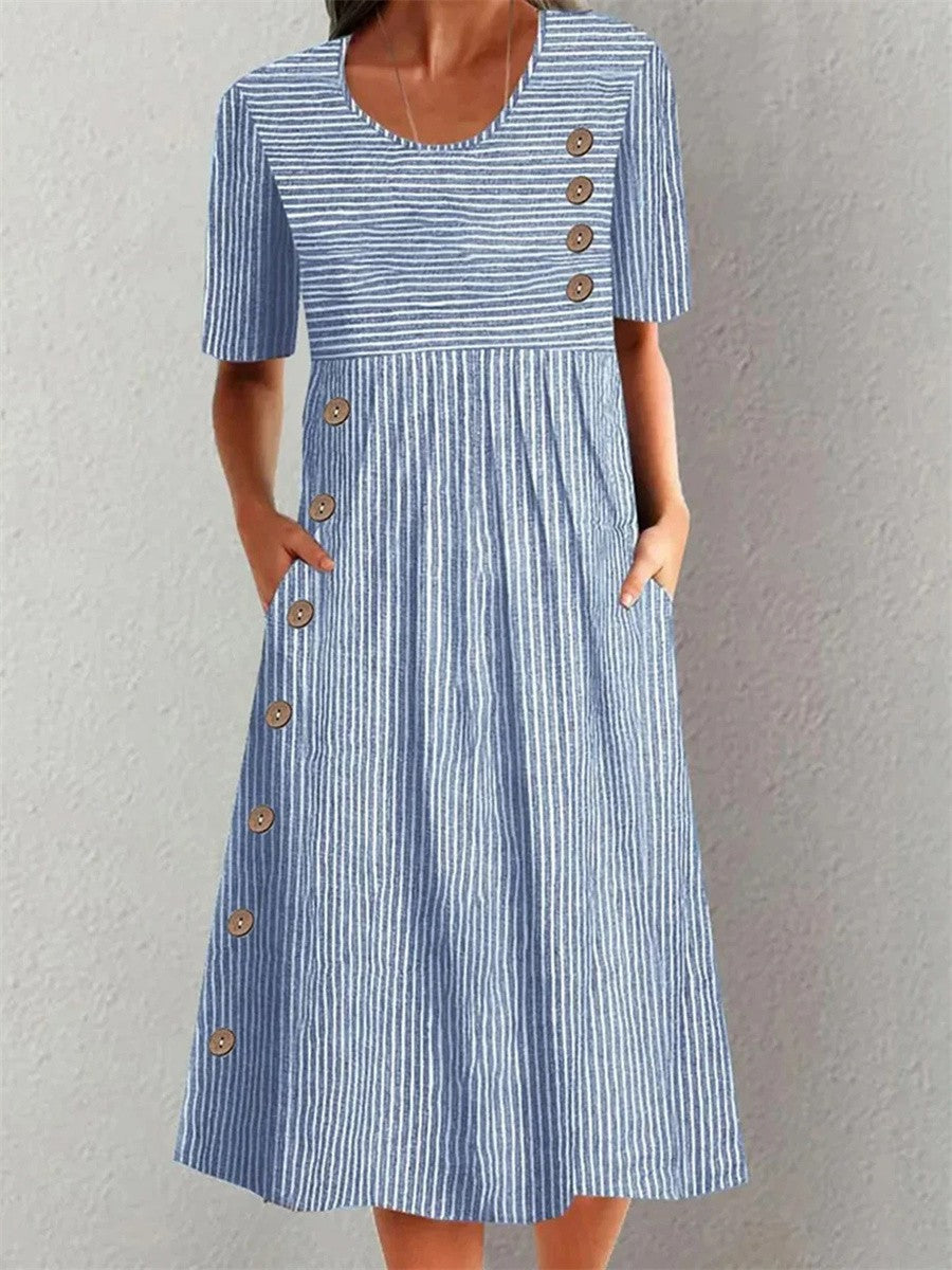 Sofia™ | Striped Summer Dress.