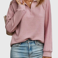 Molly | Elegant Half-Zip Sweater