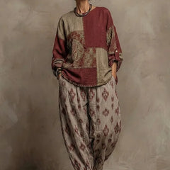 Paloma™ | Paisley Top & Trouser Set