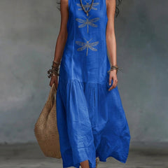 Geneva - Sleeveless Maxi Dress.