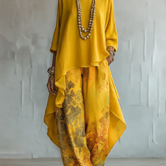 Cecilia™ | Artistic Floral Two-Piece Set