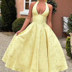 Caroline | Women's Wedding Guest Embellished V-Neck Dress
